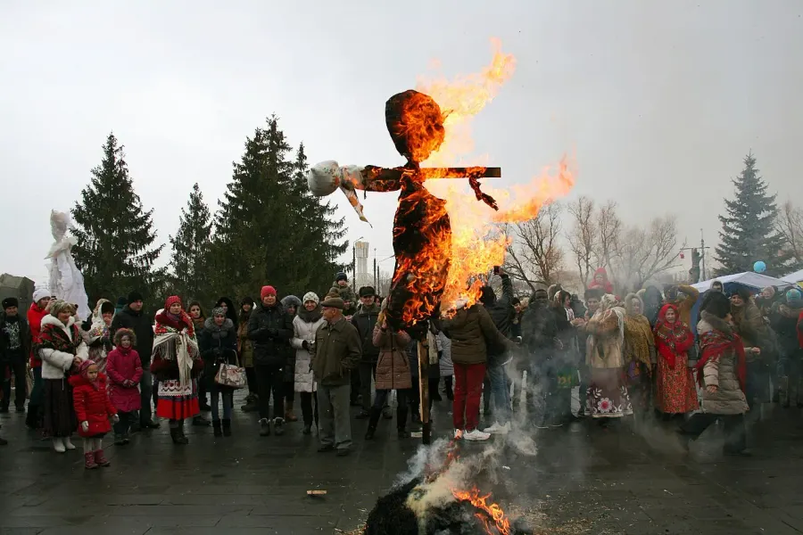 The Maslenitsa card