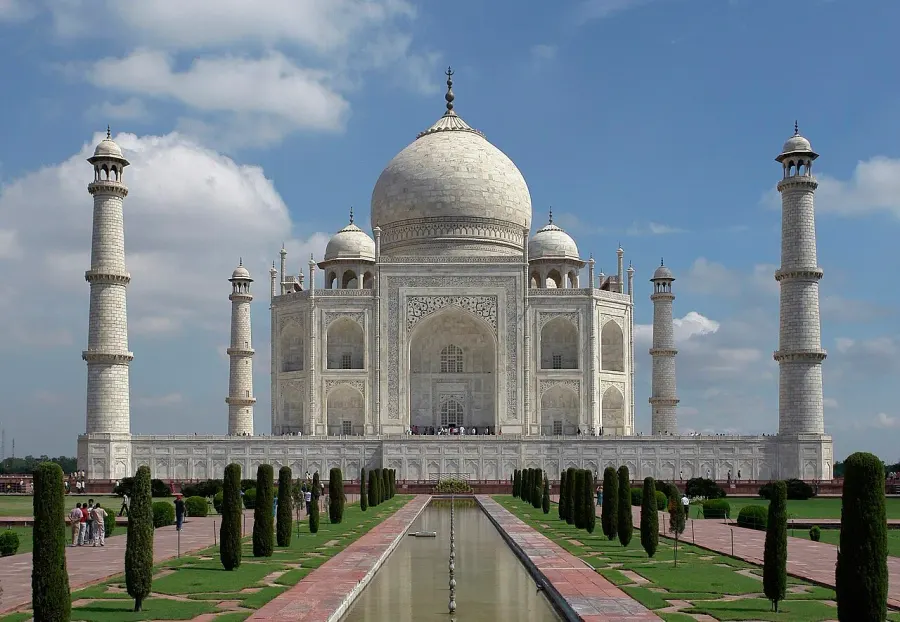 The Taj Mahal card