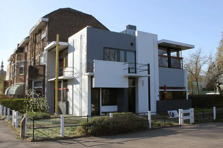 La carte Maison Schröder de Rietveld