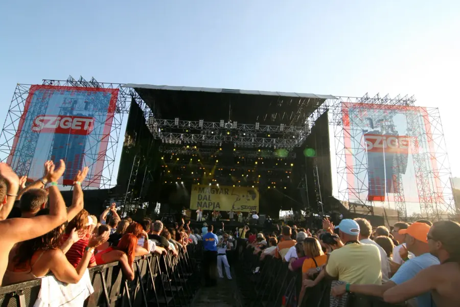 La carte Sziget Festival