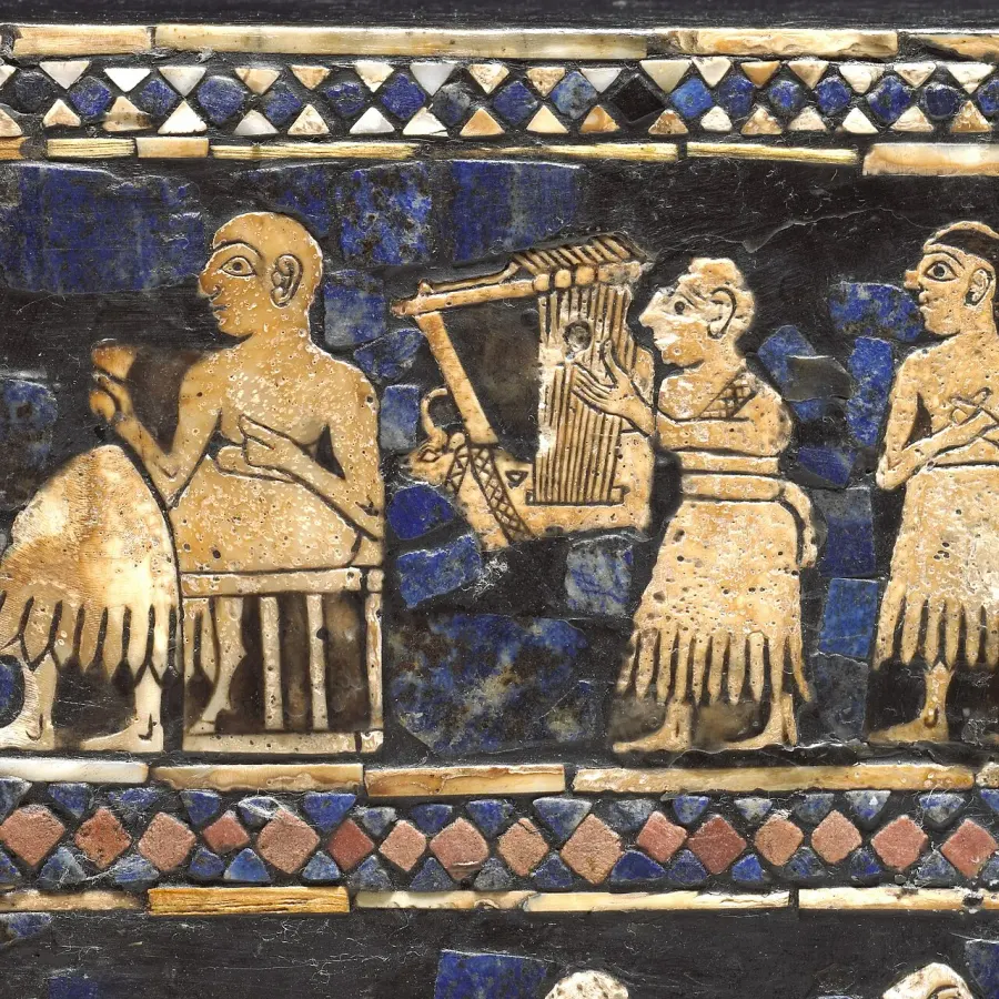 The Lyres of Ur card