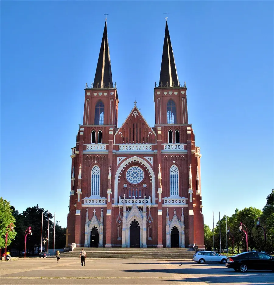 La carte Cathédrale de la Sainte-Famille de Czestochowa