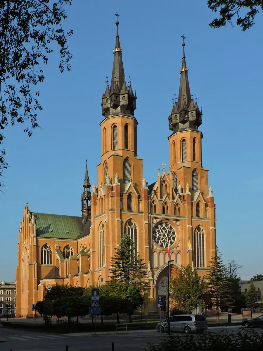 The Cathedral of the Protection of the Blessed Virgin Mary in Radom card