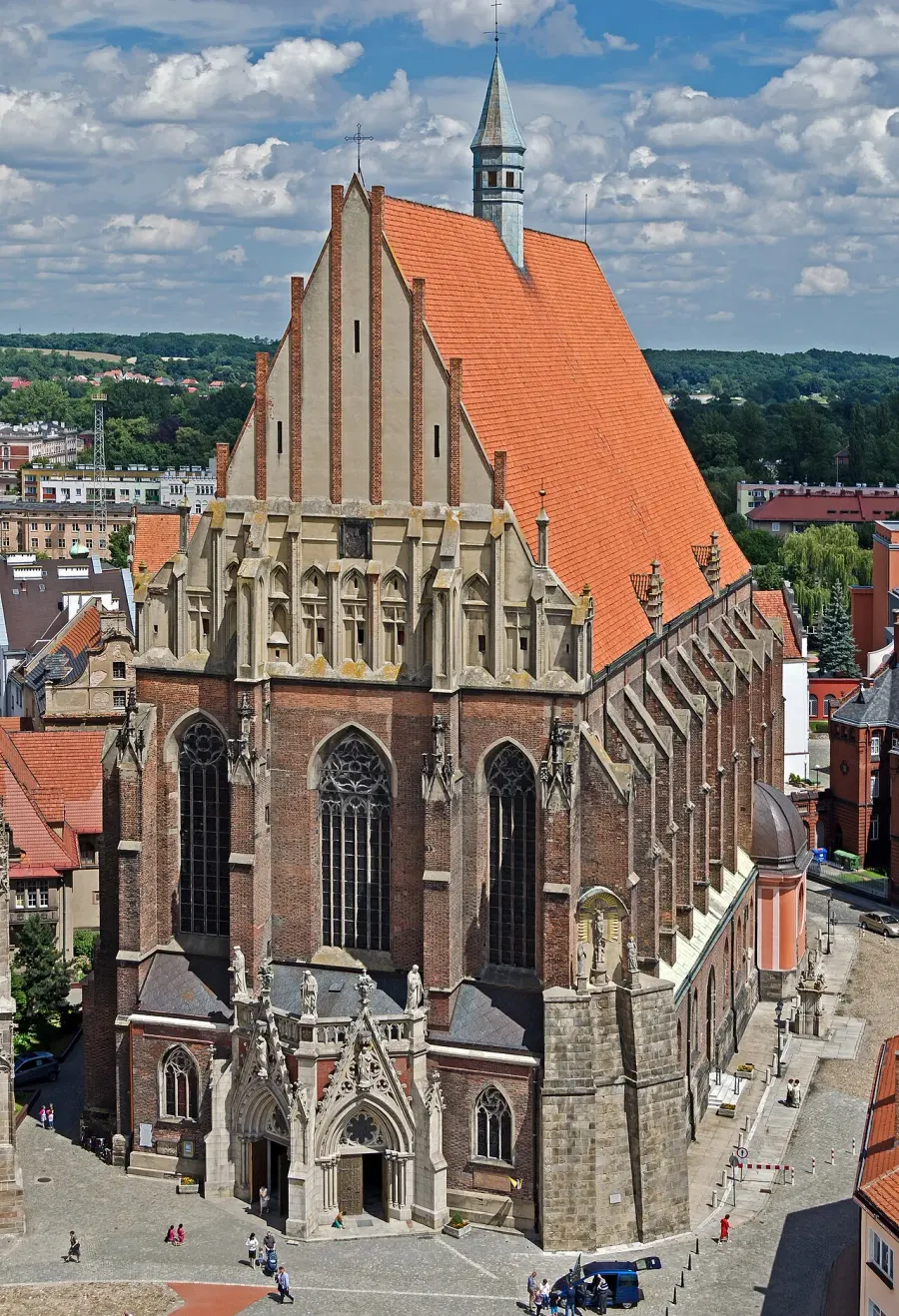 La carte Basilique Saint-Jacques-et-Sainte-Agnès de Nysa