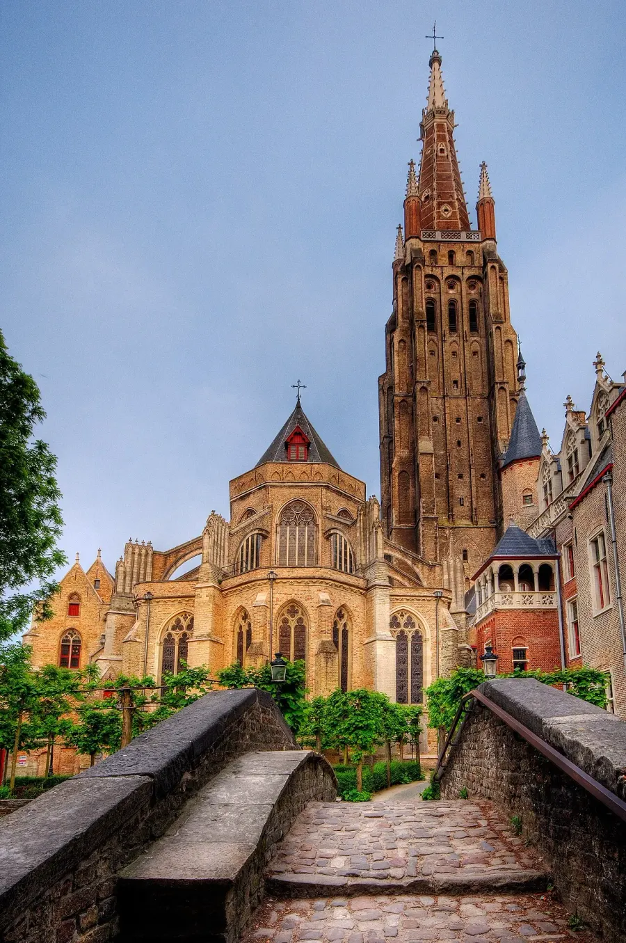 La carte Église Notre-Dame de Bruges