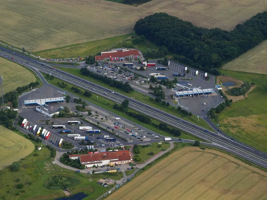 The Bundesautobahn 24 card