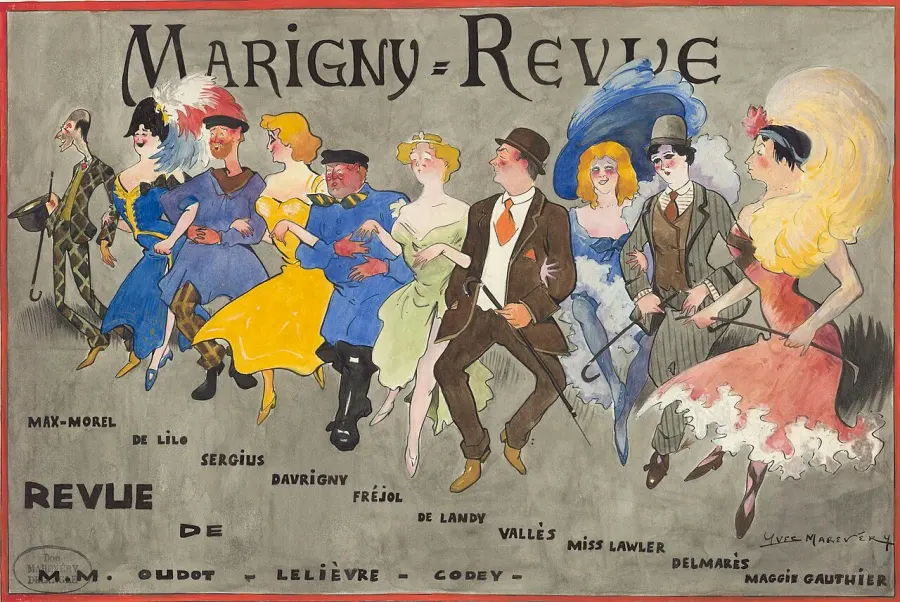 La carte Revue