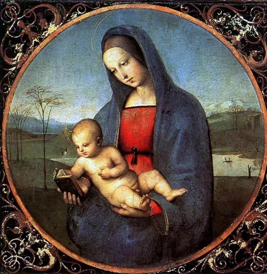 The Conestabile Madonna card