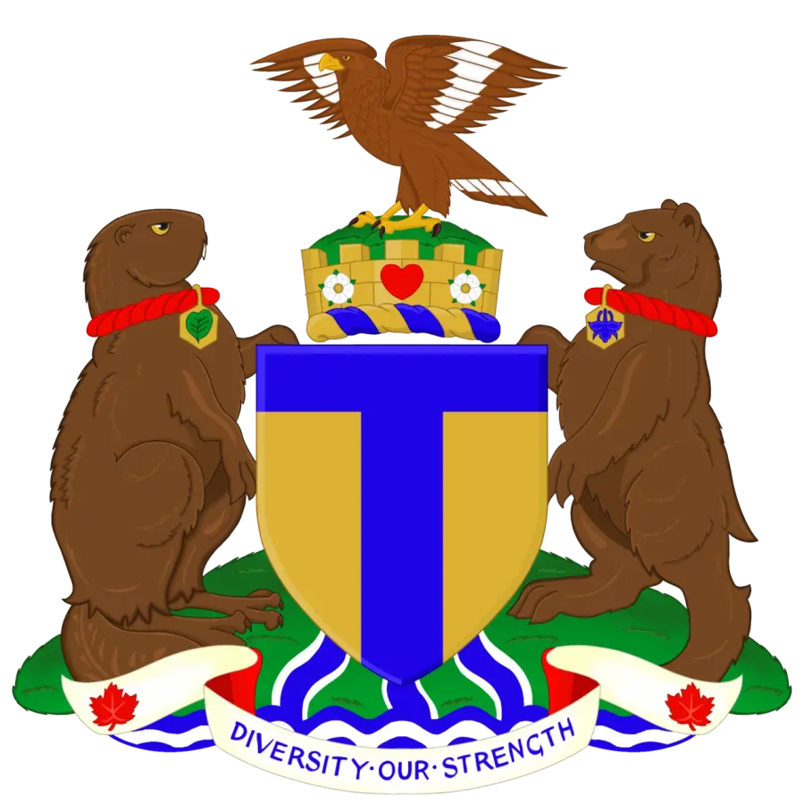 The Coat of arms of Toronto card