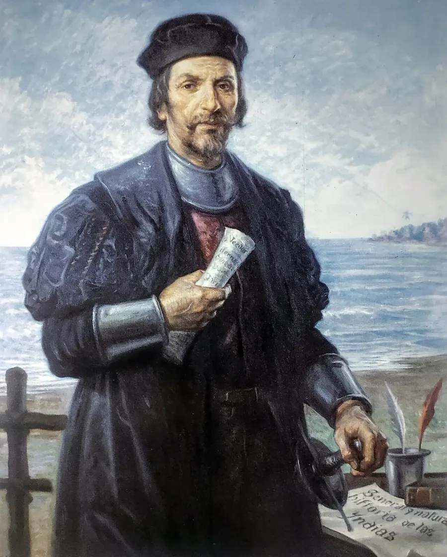 La carte Gonzalo Fernández de Oviedo