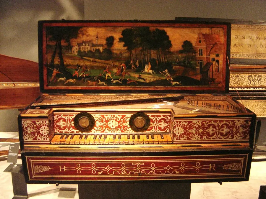 The Virginals card