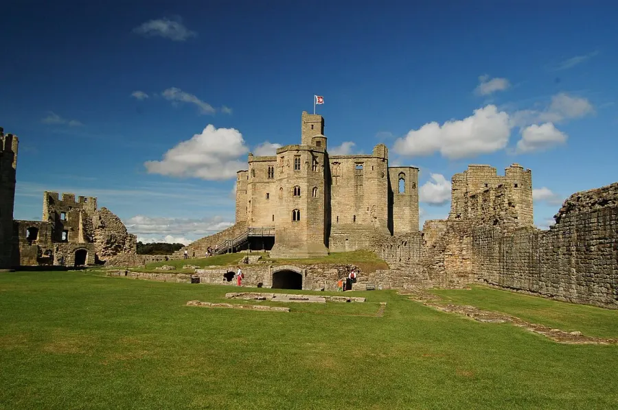 La carte Château de Warkworth