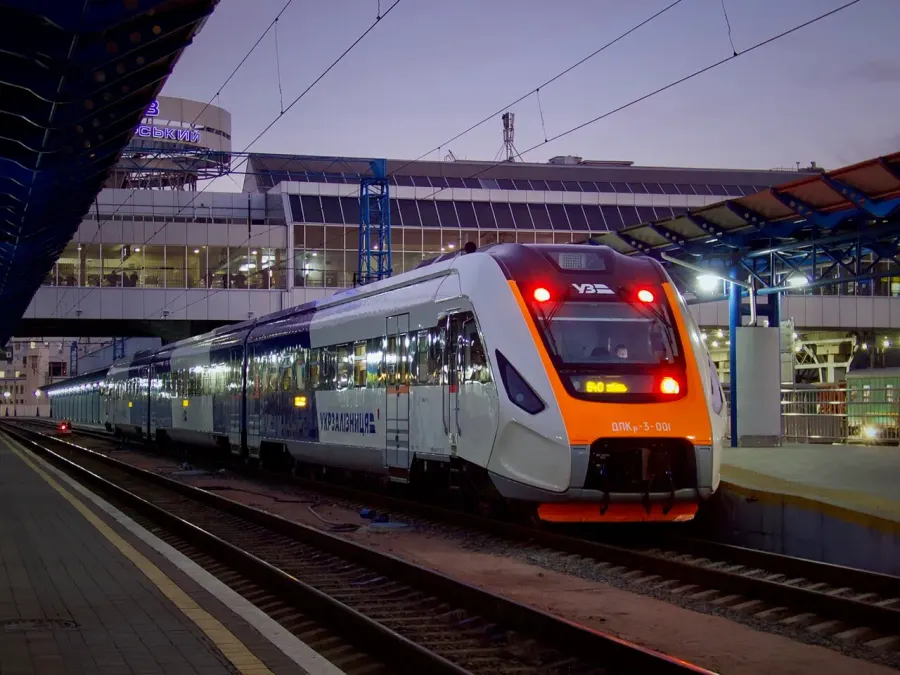 The Ukrainian Railways card
