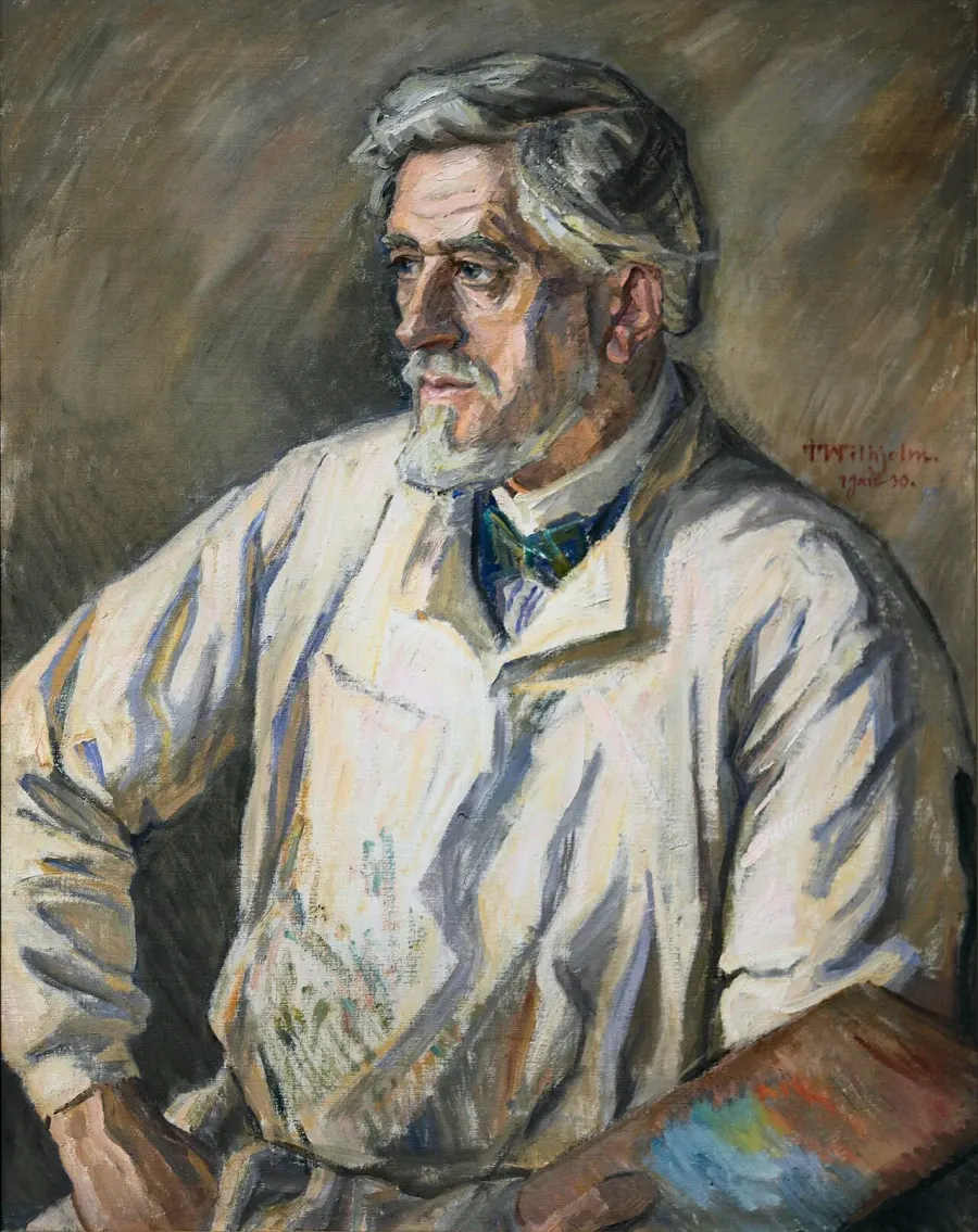 The J. F. Willumsen card