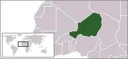 The 2010 Nigerien coup d'état card
