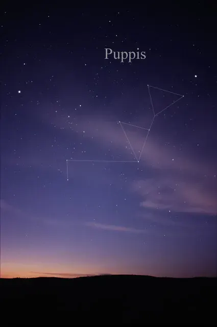 La carte Poupe