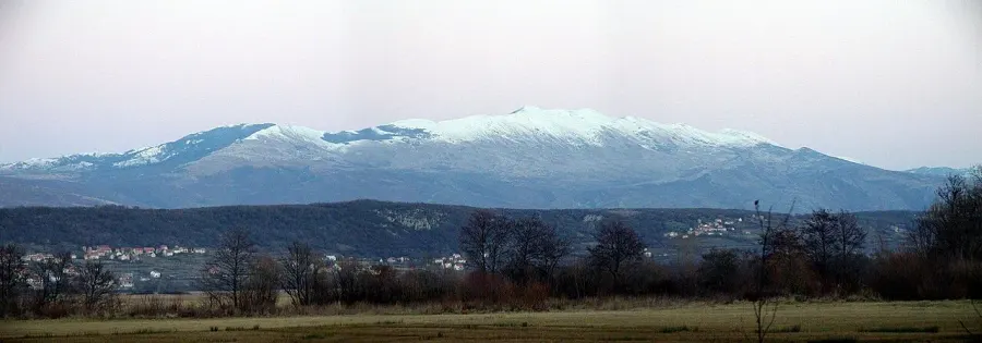 La carte Kamešnica