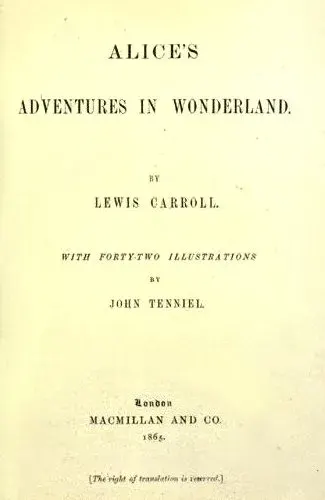 The Alice's Adventures in Wonderland card