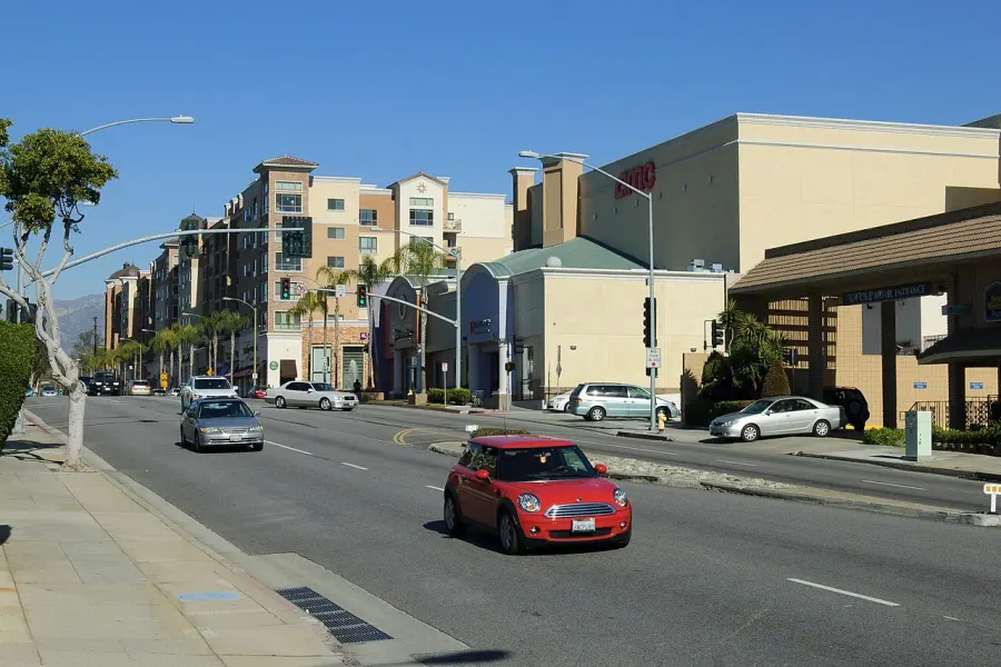 La carte Monterey Park