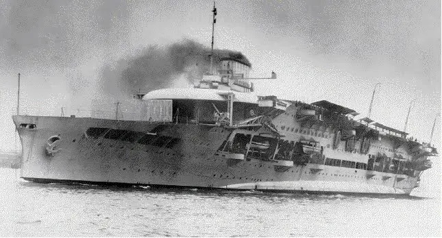 The HMS Glorious card