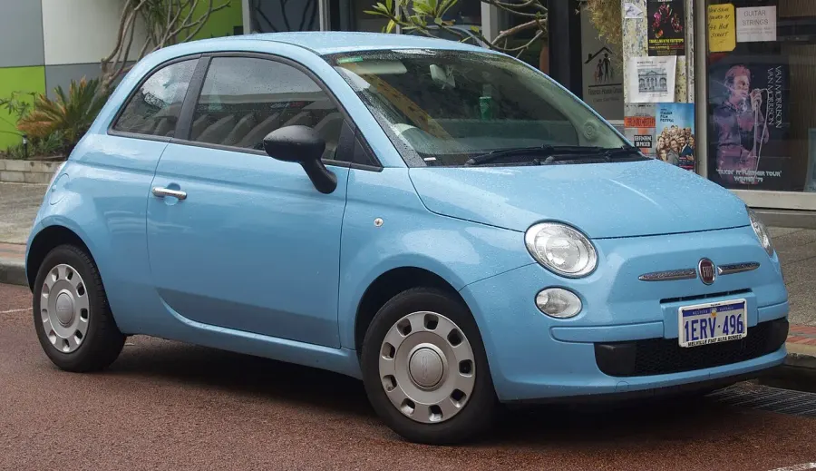 The Fiat 500 card