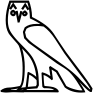 La carte Hiéroglyphe égyptien G17