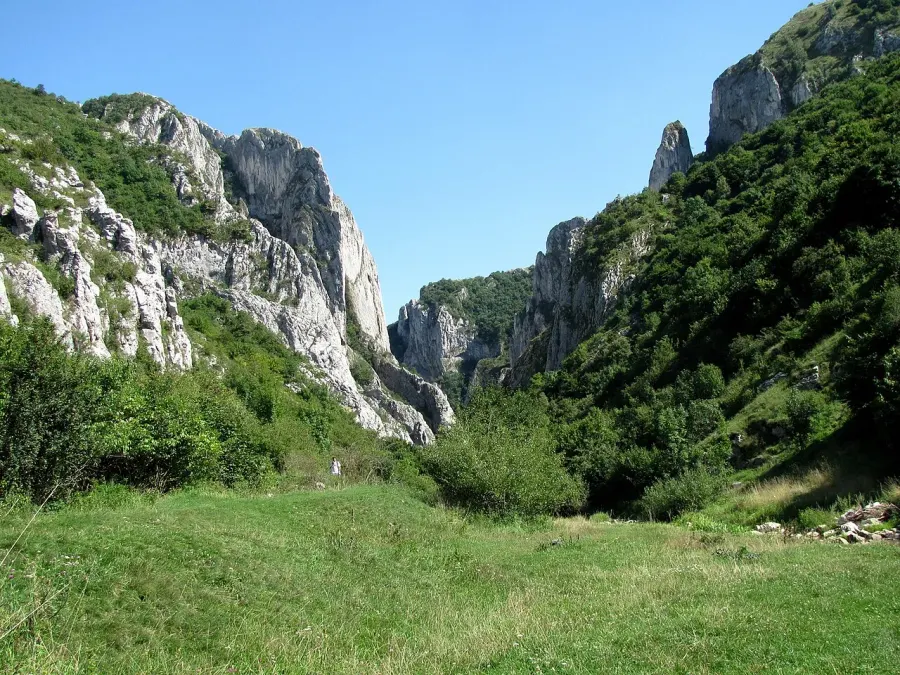 The Turda Gorge card