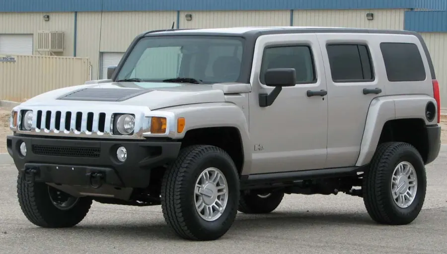 The Hummer H3 card