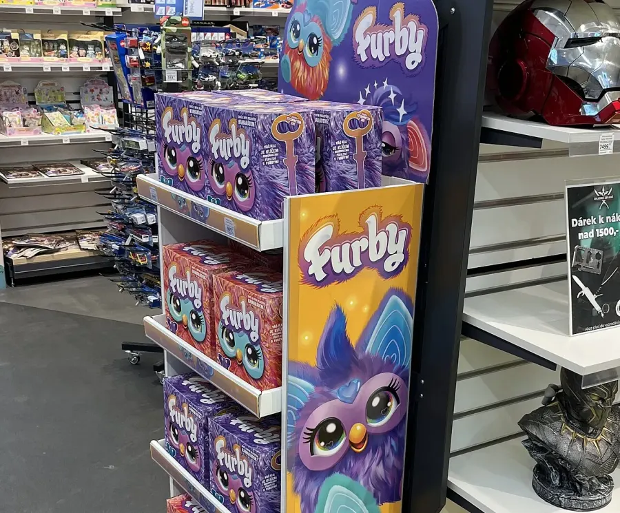 La carte Furby