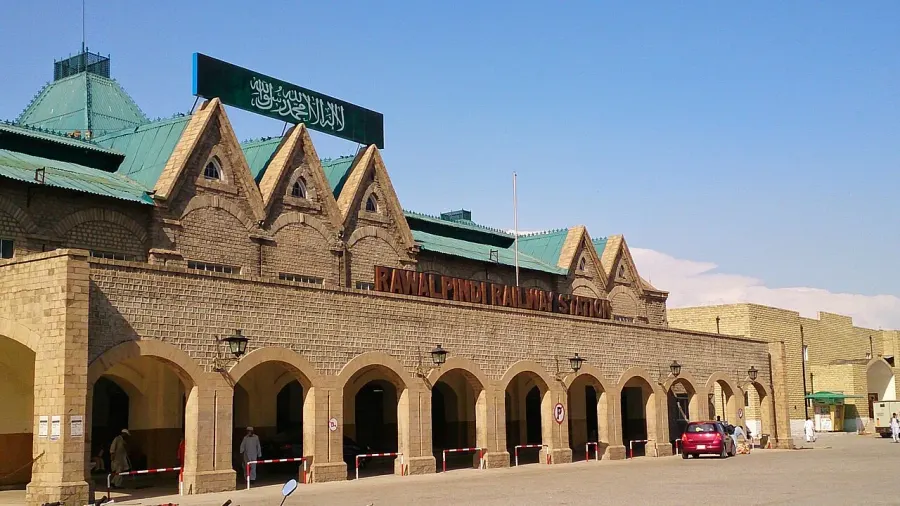 La carte Rawalpindi