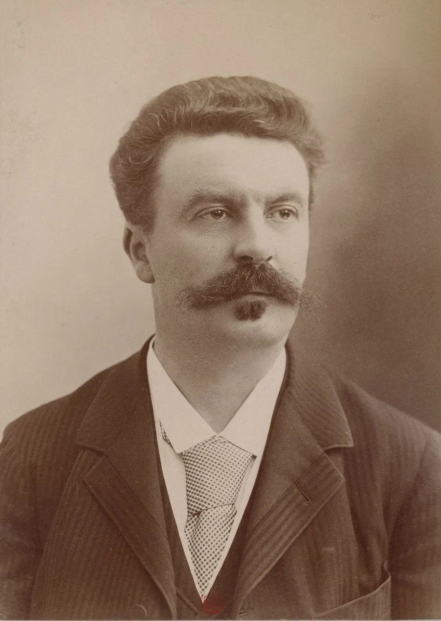 La carte Guy de Maupassant