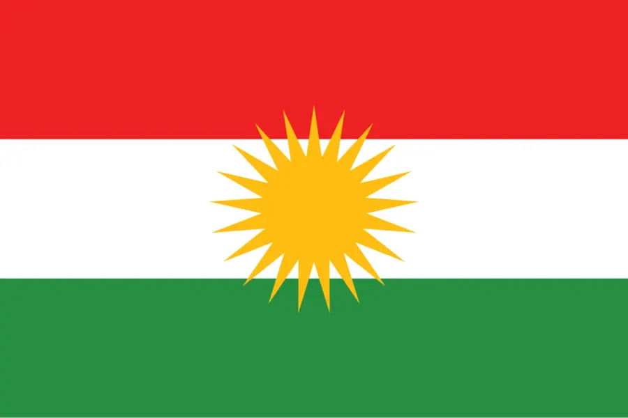 La carte Peshmerga