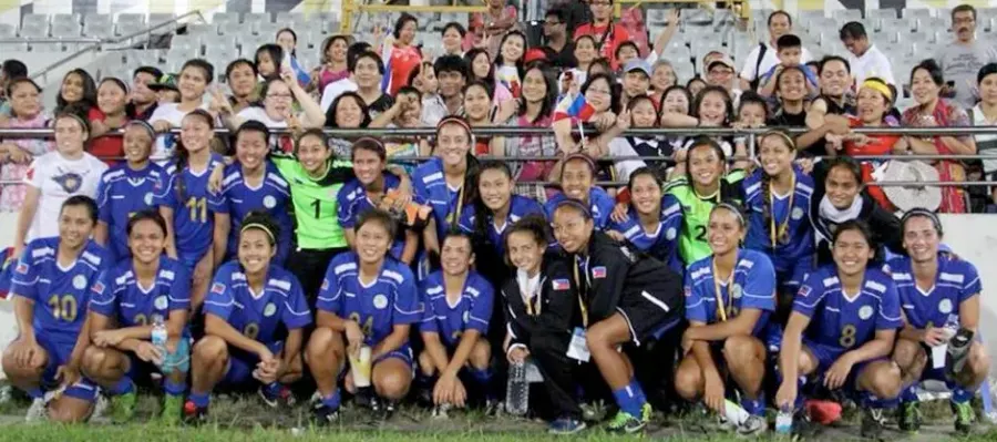 La carte Équipe des Philippines féminine de football