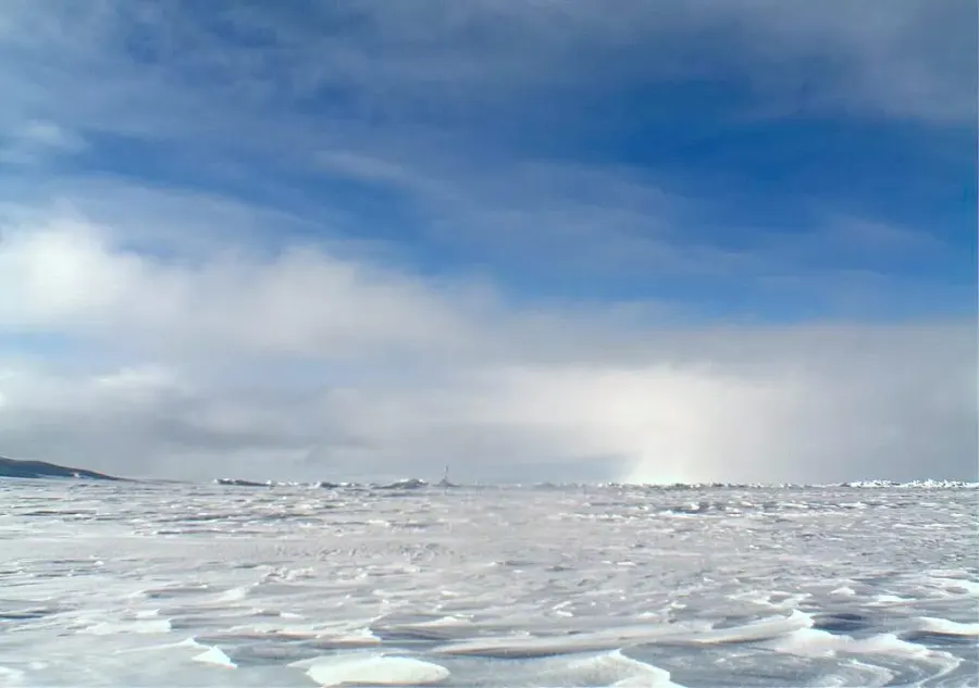 La carte Pôle Nord