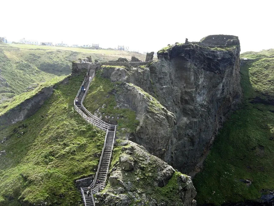 La carte Château de Tintagel