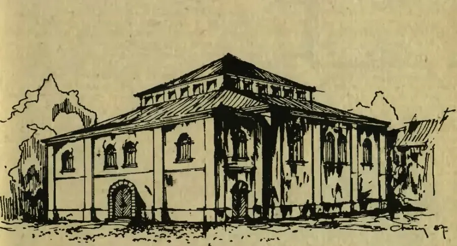 La carte Synagogue de Radom