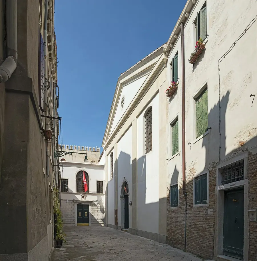 La carte Église San Giovanni di Malta