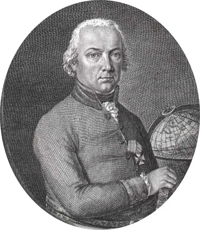 La carte Jurij Vega