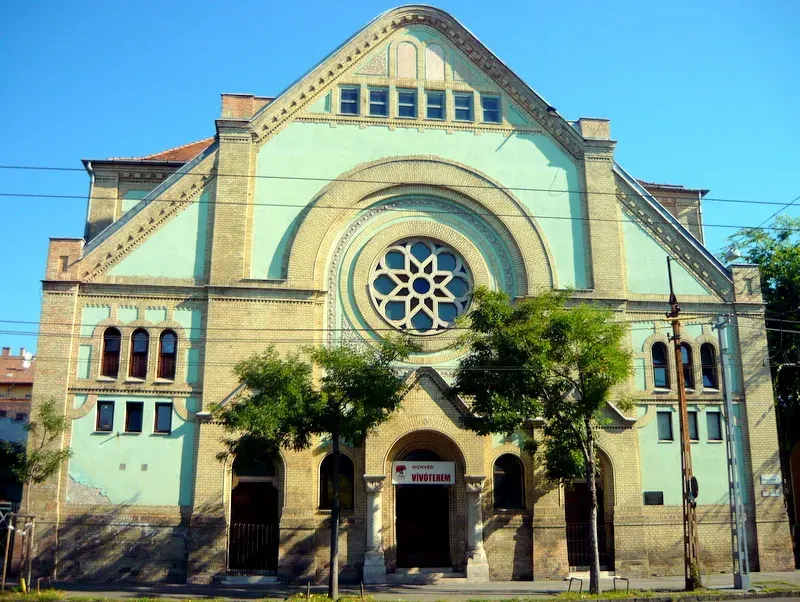La carte Synagogue de Dózsa György út