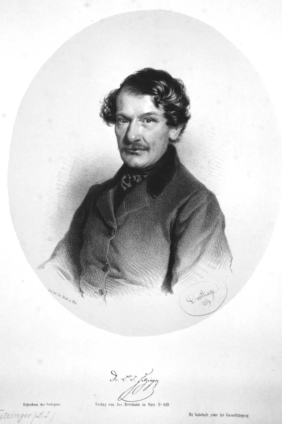 La carte Leopold Fitzinger