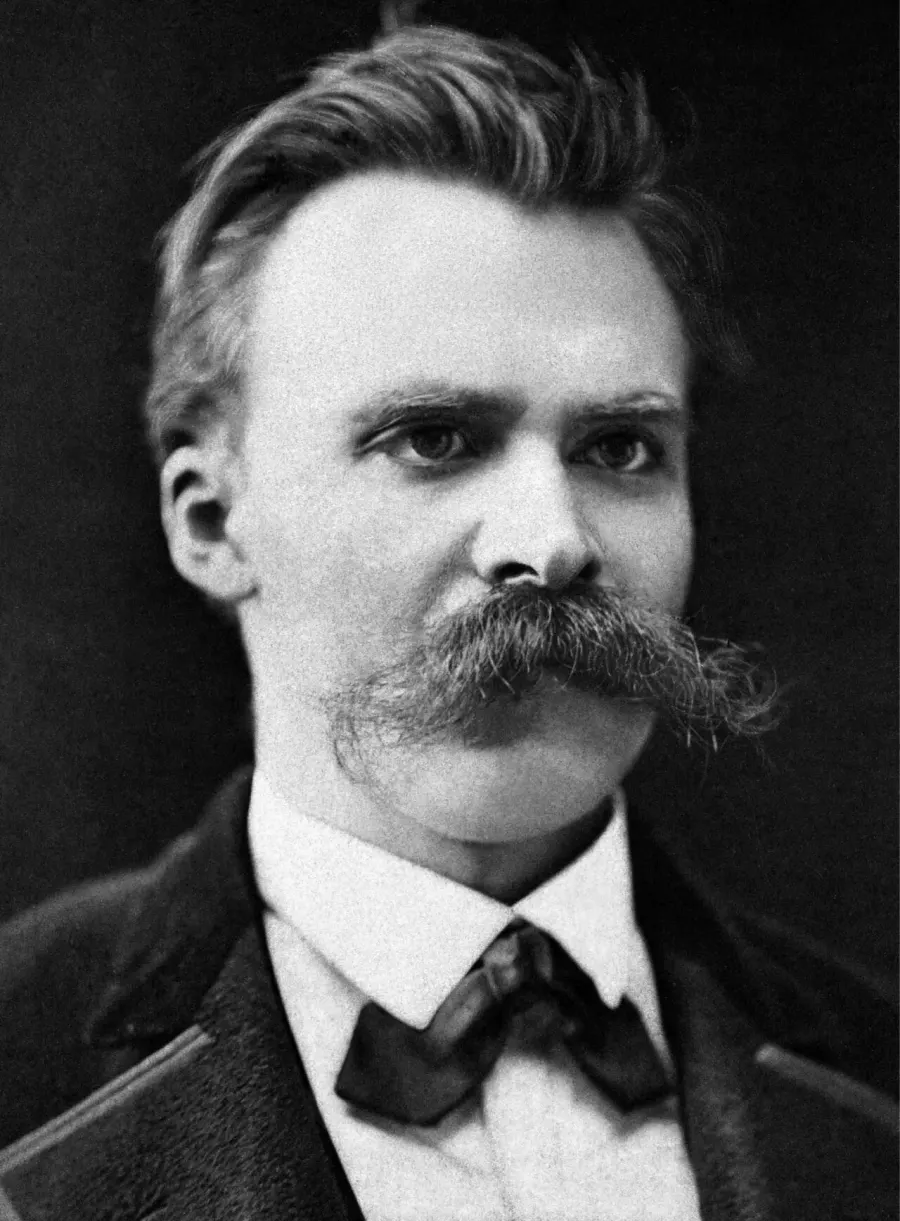 La carte Friedrich Nietzsche