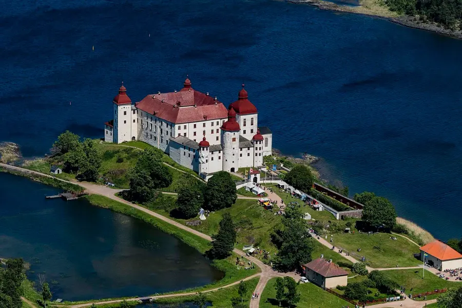 The Läckö Castle card