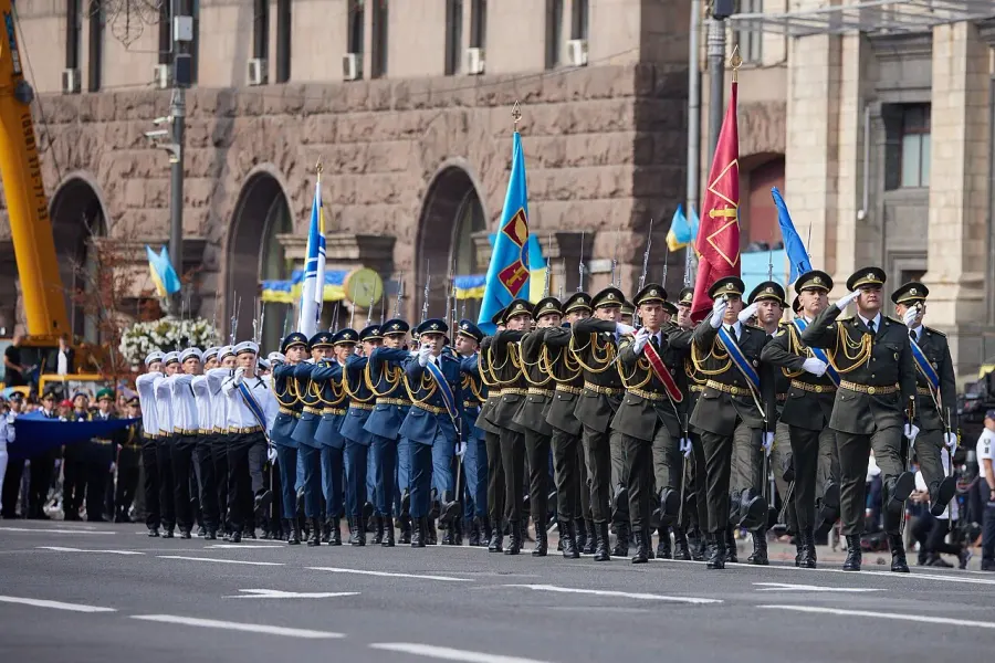 La carte Forces armées de l'Ukraine