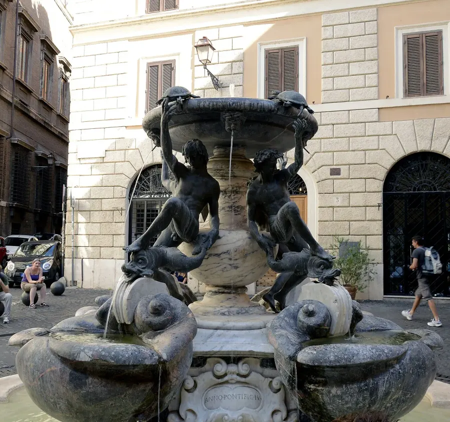The Fontana delle Tartarughe card