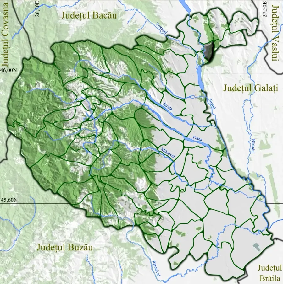 La carte Ploscuțeni
