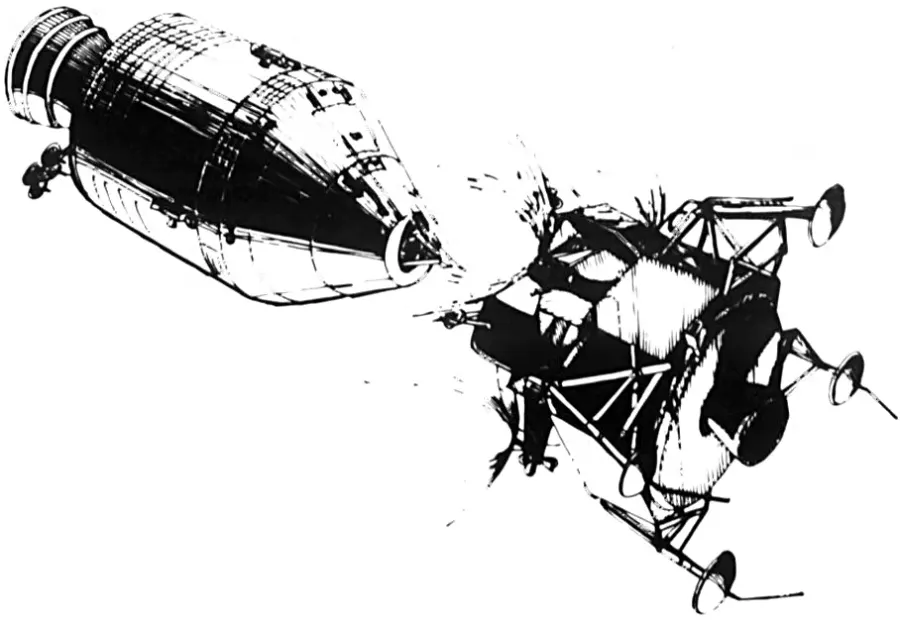 The Lunar orbit rendezvous card