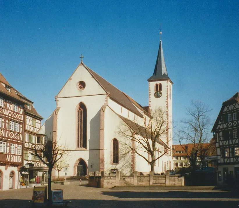 La carte Collégiale Sainte-Julienne de Mosbach