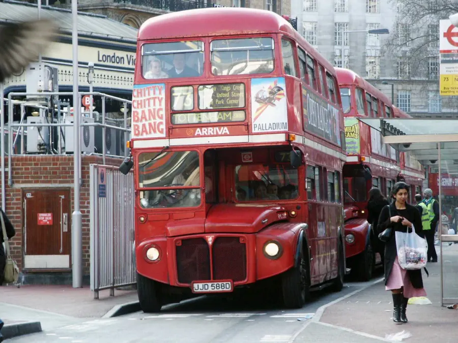 La carte Routemaster