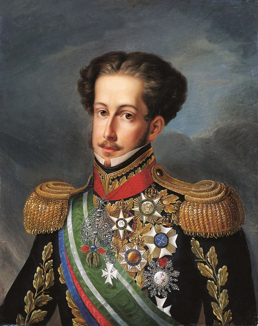 The Pedro I of Brazil card