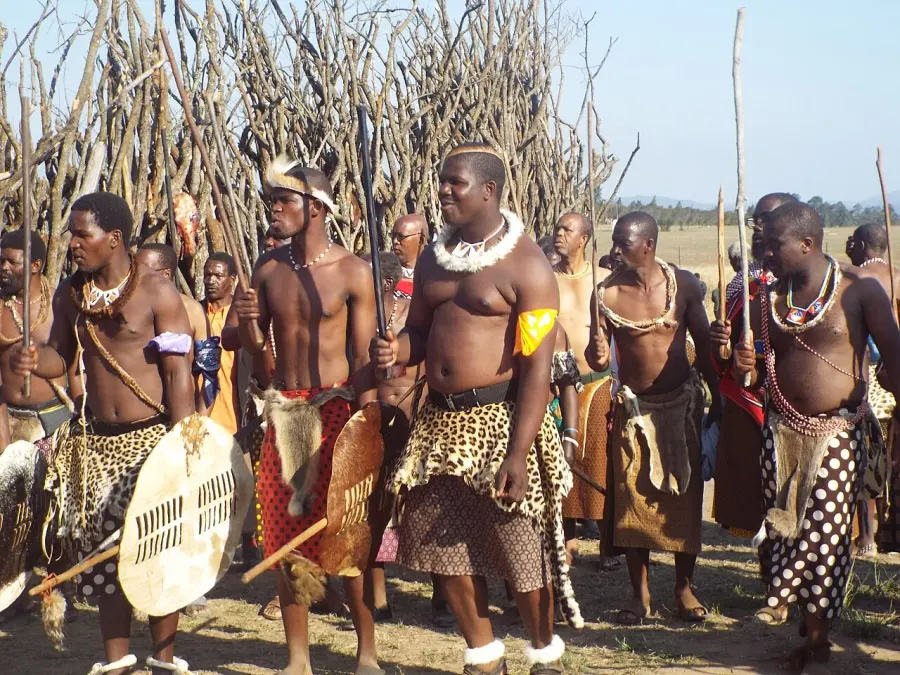 The Swazi people card